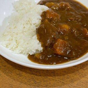 疲労回復シジミのだし、カレーライス